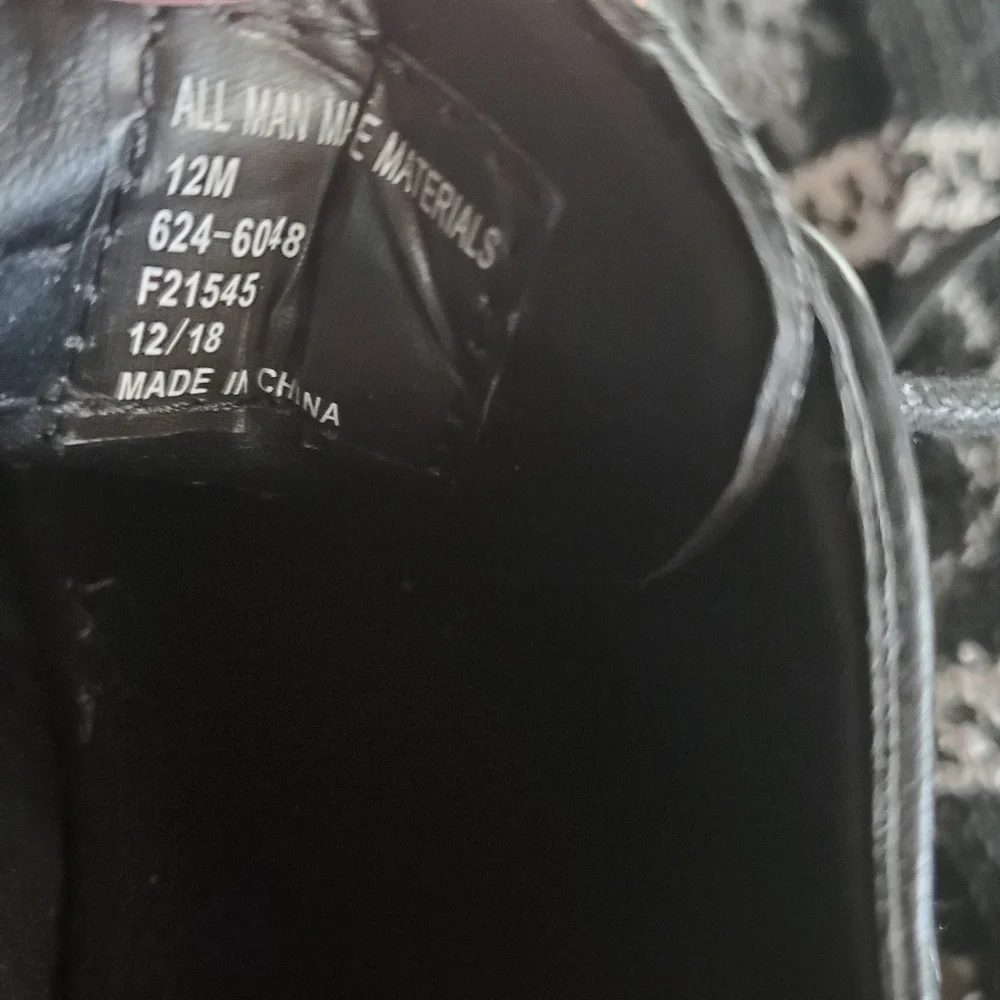 Little Boys Black Dress Shoes Size 12 M All Man Made Materials Unkown Maker